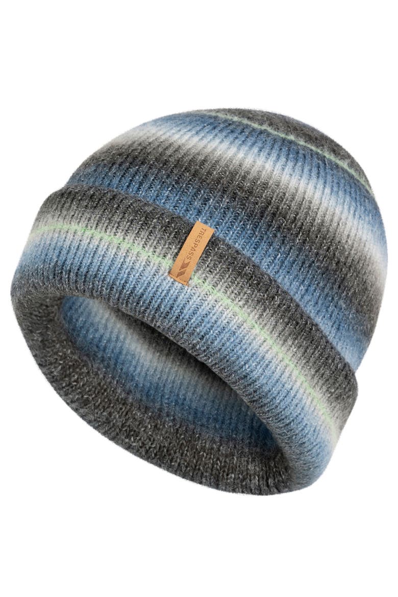 Gender Inclusive Chevron Beanie, Main, color, Blue