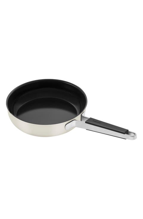Pure 9.5-Inch Ceramic Nonstick Ivory Sauté Pan