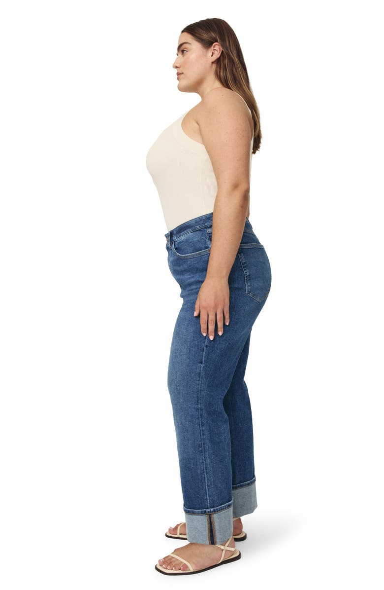 WARP+WEFT ASE High Waist Straight Leg Jeans, Alternate, color, 