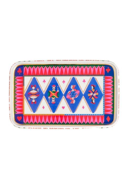 Shekou Porcelain Decorative Tray Curated Decor
