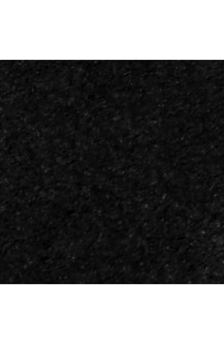 COS Mini Studio Bowling Bag - Suede, Alternate, color, Black