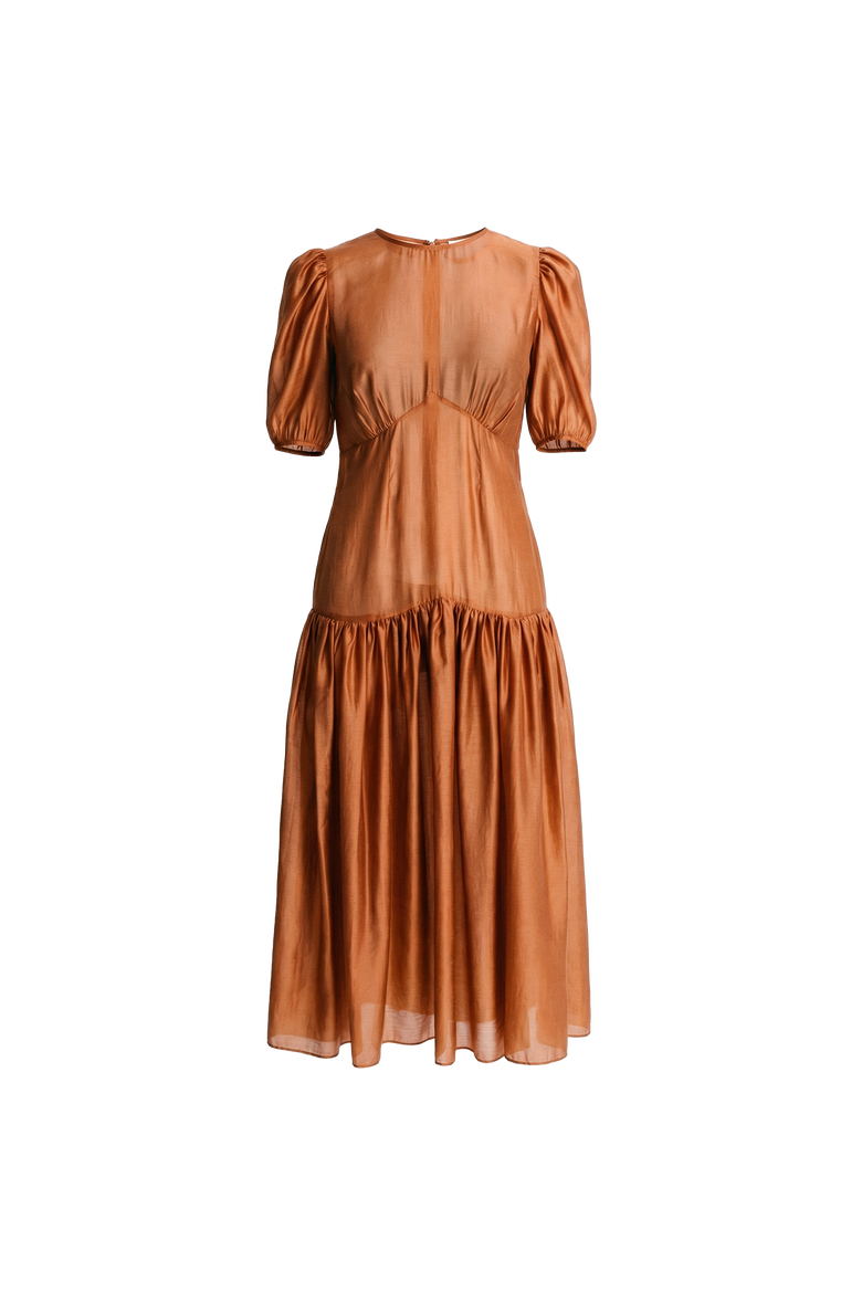 Indie Dress, Alternate, color, Copper