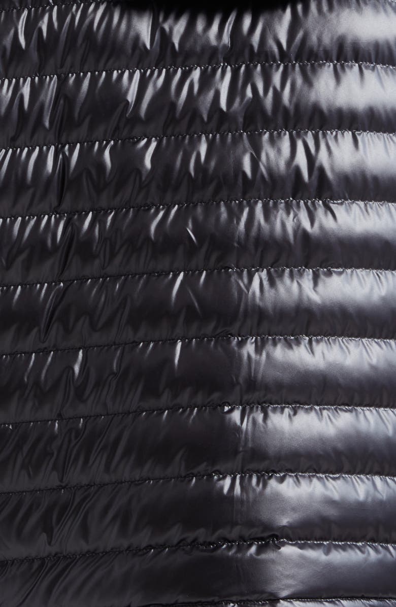 Moncler Lauros Recycled Polyester Down Jacket, Alternate, color, Black