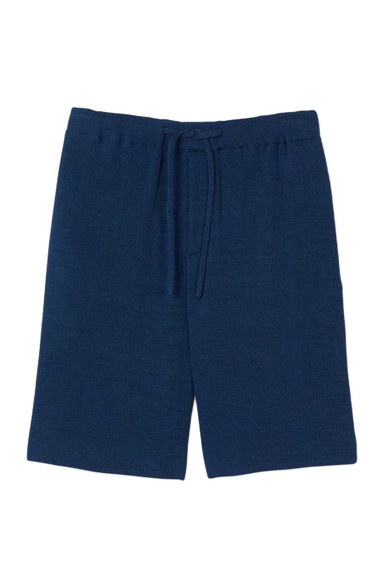 SANDRO Pleated Bermuda shorts, Alternate, color, 