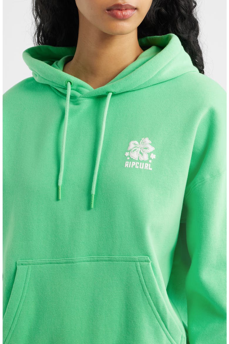 Surf Puff Heritage Hoodie Pullover, Alternate, color, GREEN