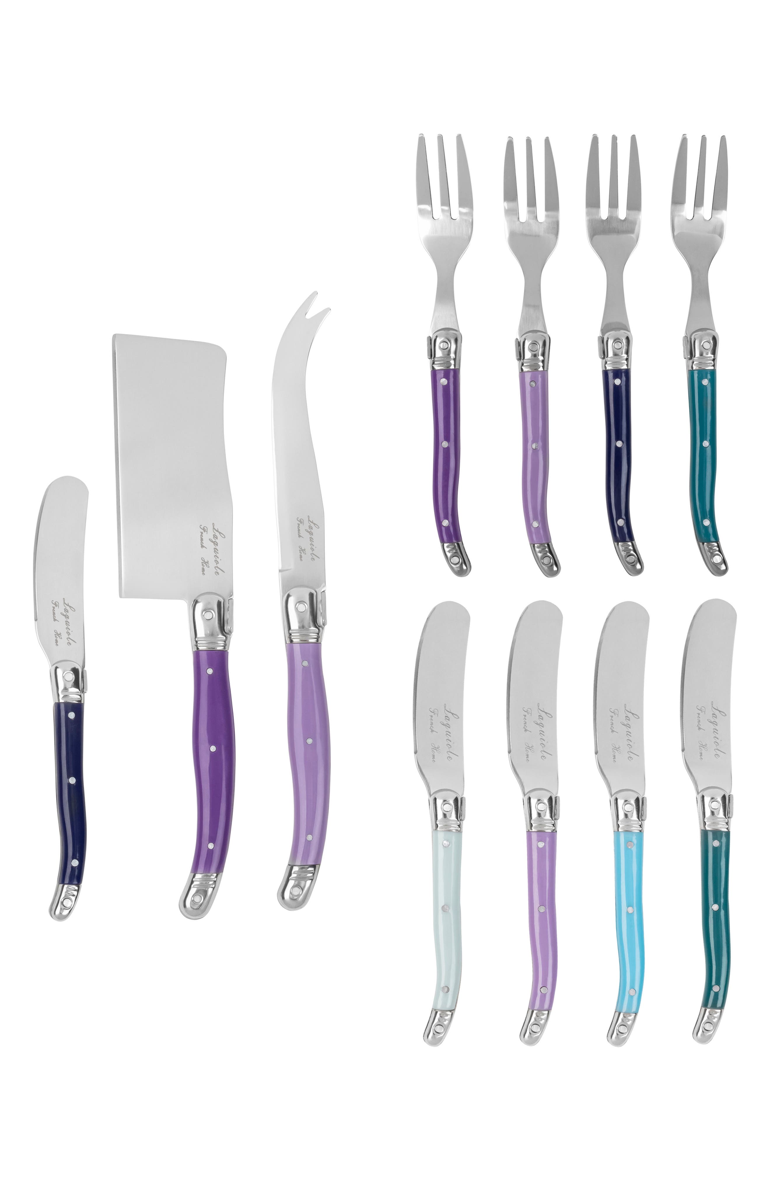 FRENCH HOME 11-Piece Laguiole Charcuterie Set