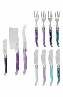 FRENCH HOME 11-Piece Laguiole Charcuterie Set