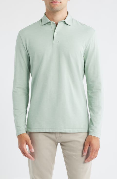 Idris Top Shelf Long Sleeve Polo