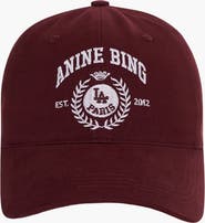 ANINE BING Jeremy Collegiate Baseball Cap