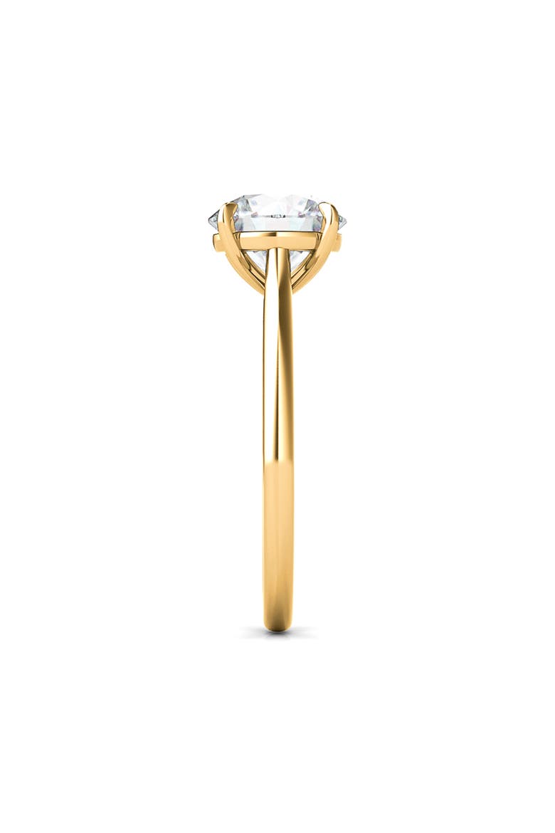 Round Brilliant Cut Lab Created Diamond Ring, Alternate, color, 2.00 CTW 18K YELLOW GOLD