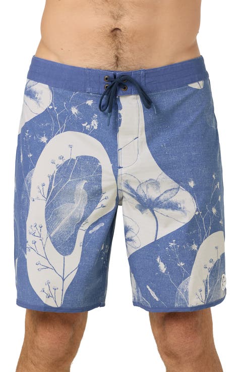 OG Scalloped Printed Board Shorts
