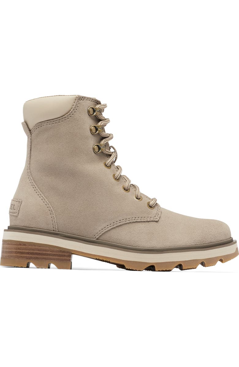 SOREL Lennox Waterproof Lace-Up Boot, Alternate, color, Omega Taupe/ Gum 2