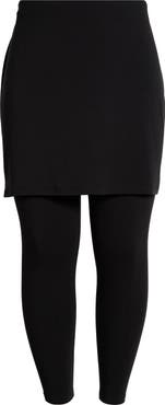 Eileen Fisher Skirted Ankle Leggings