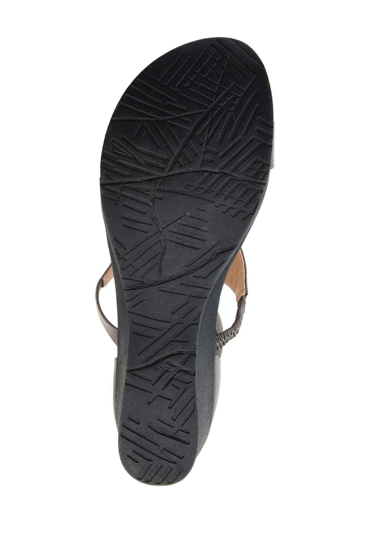 JOURNEE Trayle Wedge Sandal, Alternate, color, GREY