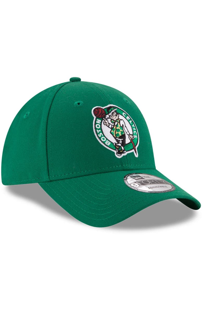 New Era Men's New Era Kelly Green Boston Celtics Official Team Color 9FORTY Adjustable Hat, Alternate, color, Kelly Green