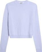Jil Sander Wool & Cashmere Crop Sweater