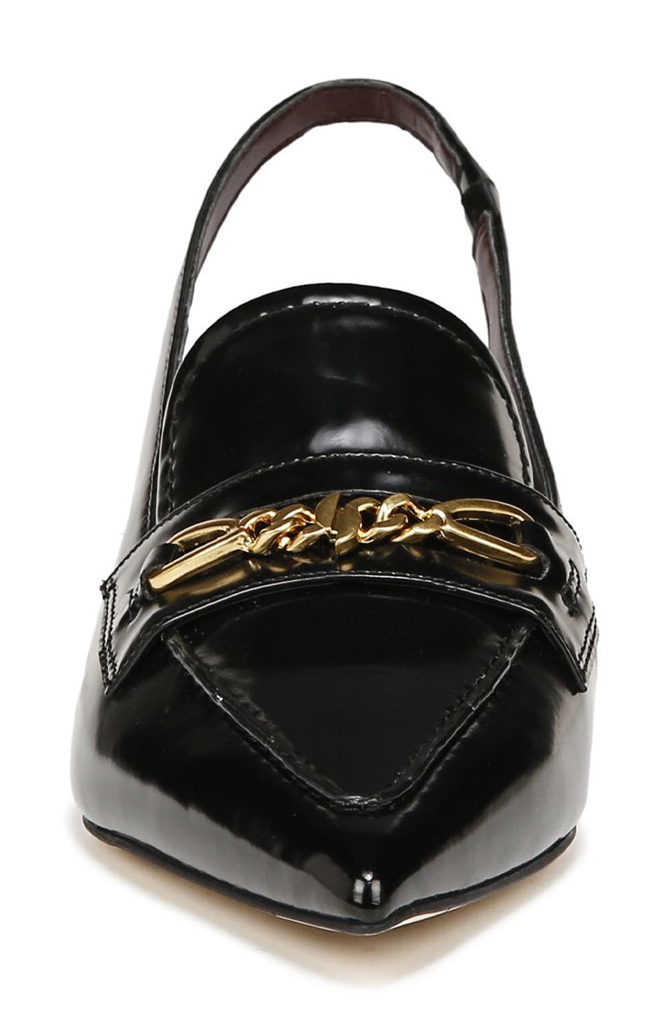 SARTO by Franco Sarto Diva Kitten Heel Pointed Toe Slingback Pump, Alternate, color, 