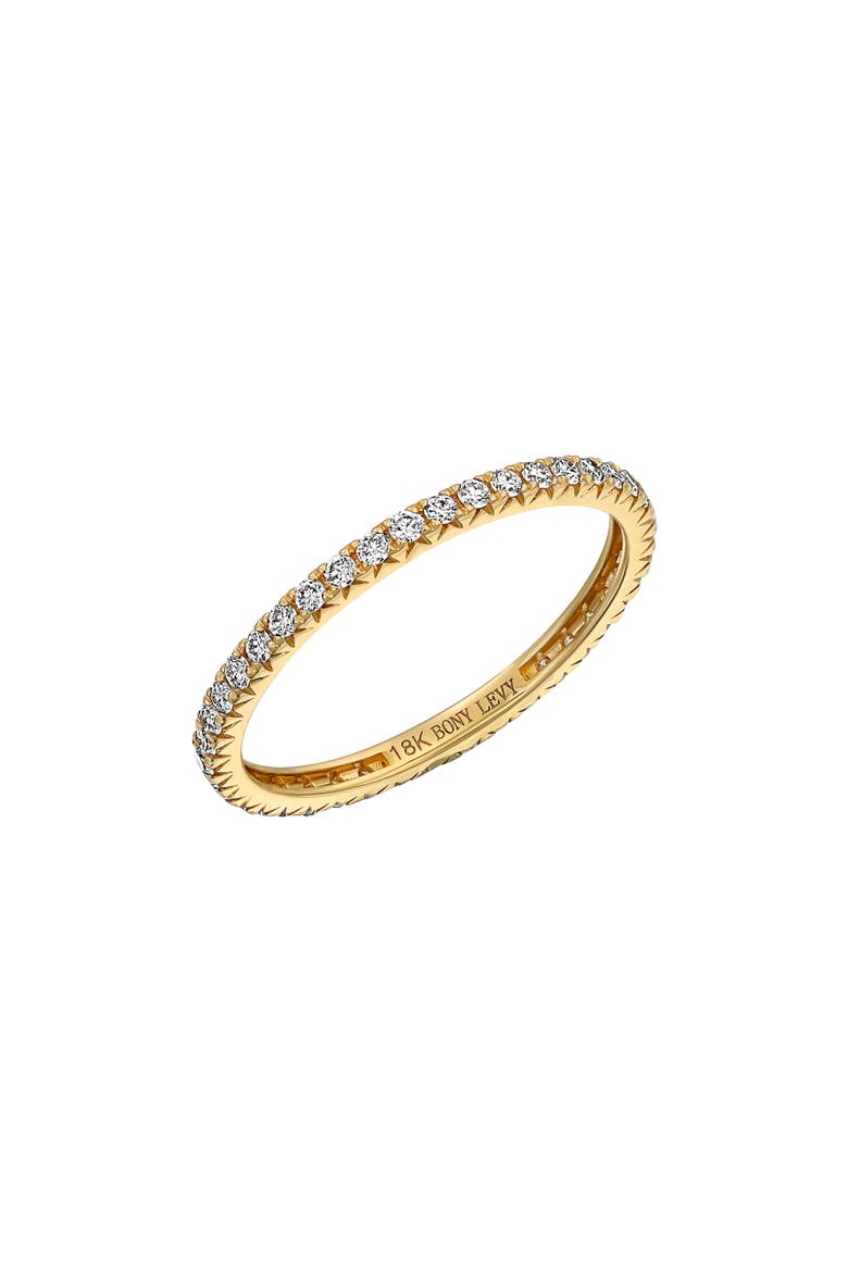 Diamond Eternity Ring (Nordstrom Exclusive), Main, color, 18K YELLOW GOLD