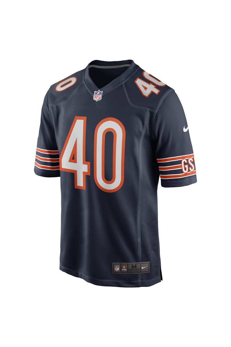 Men's Nike Gale Sayers Navy Chicago Bears Game Retired Player Jersey, Alternate, color, Navy