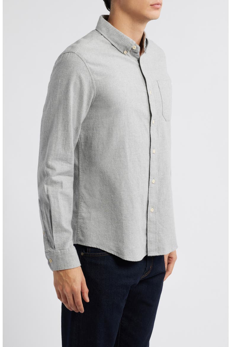 Aiden Classic Fit Button-Down Shirt, Alternate, color, HEATHER GREY
