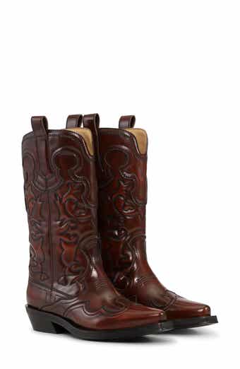 Embroidered Western Boot