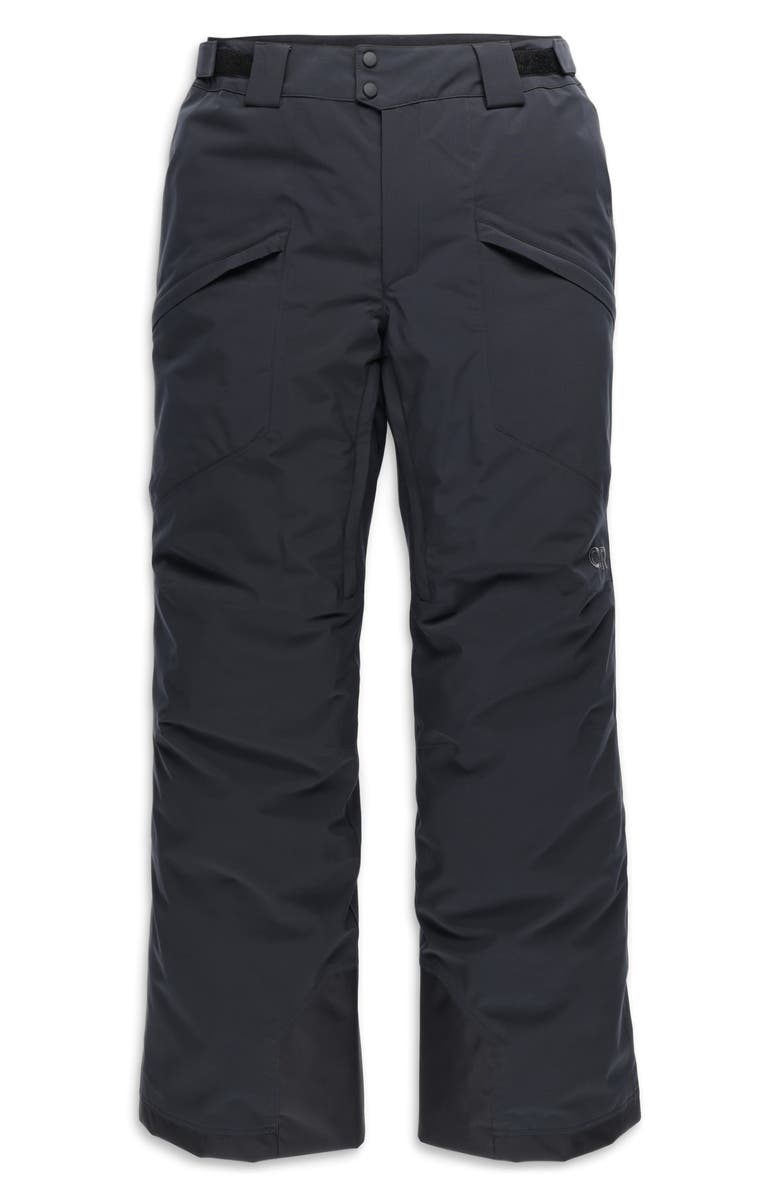 Outdoor Research Snowcrew Waterproof & Windproof Insulated Snow Pants, Alternate, color, Black