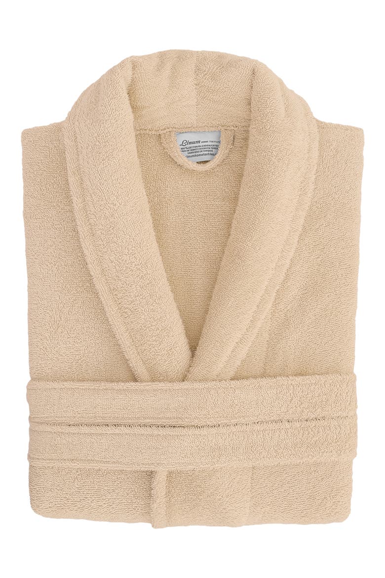 Cotton Terry Robe, Main, color, BEIGE