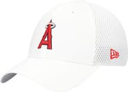 New Era Men's New Era White Los Angeles Angels REPREVE Neo 39THIRTY Flex Hat