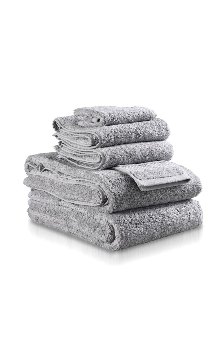 Delilah Home Bath Towel 6 Piece Set, Main, color, Light Grey