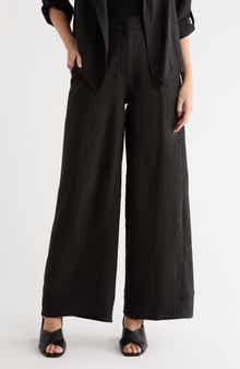 MAX STUDIO Easy Wide Leg Pants