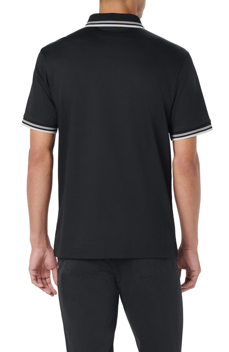 Bugatchi Quarter Zip Pocket Polo, Alternate, color,