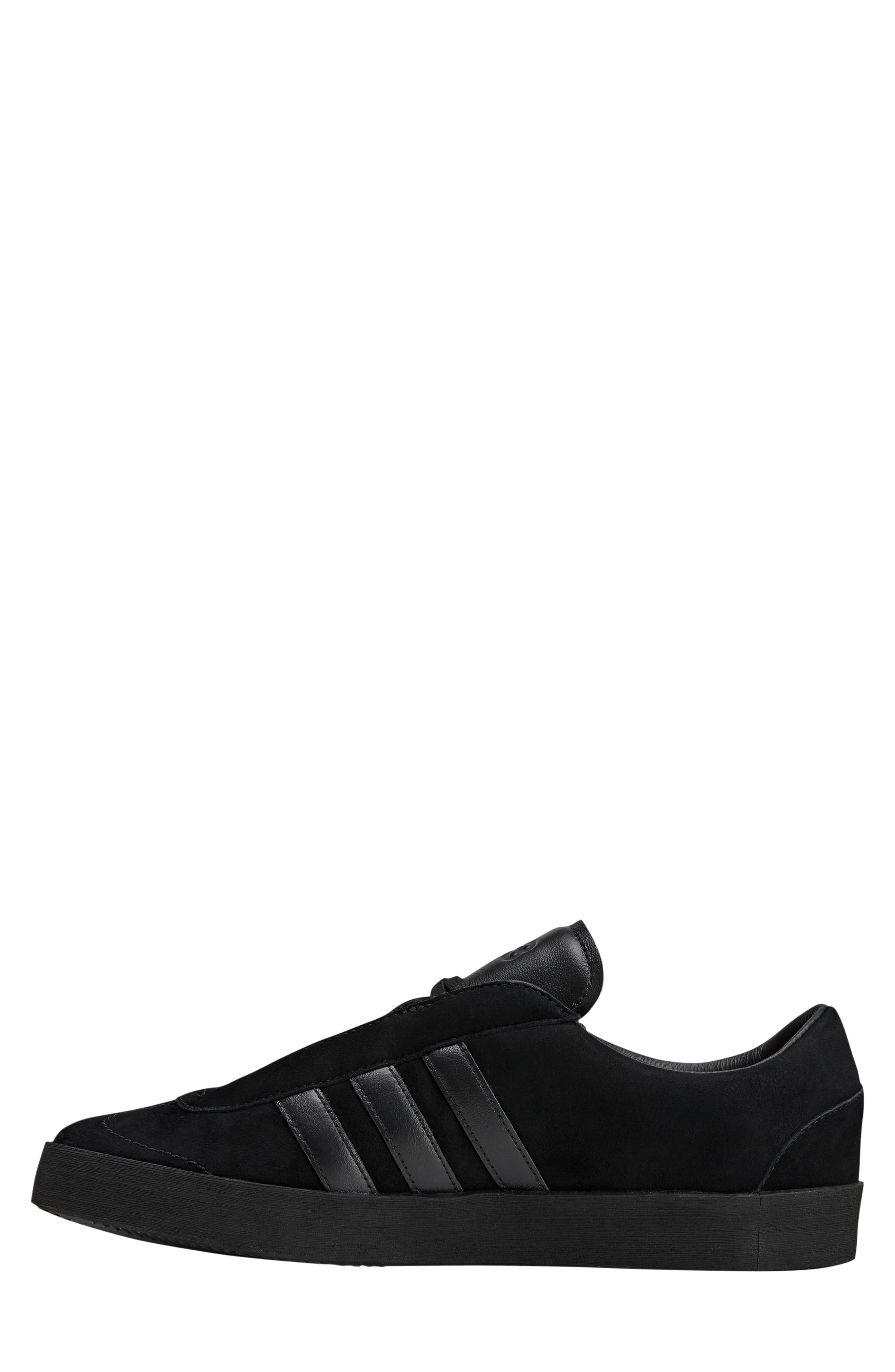Gazelle Sneaker, Alternate, color, BLACK/ BLACK/ OWHITE