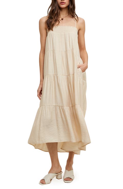 Tiered Midi Dress