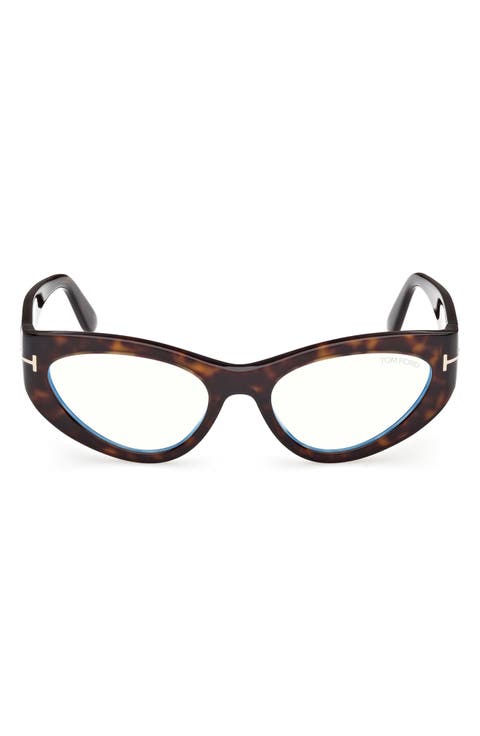 55mm Cat Eye Optical Glasses