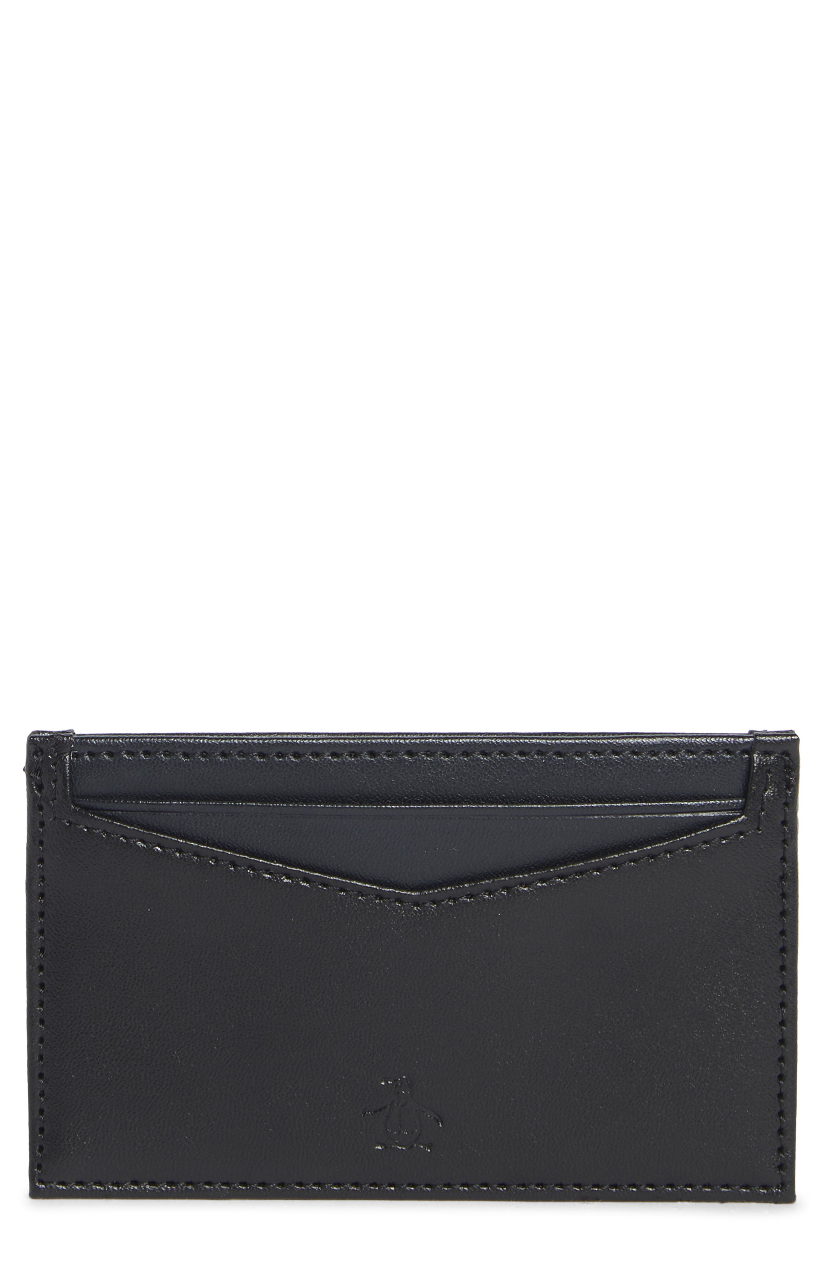 Original Penguin 'V' Shaped Card Case