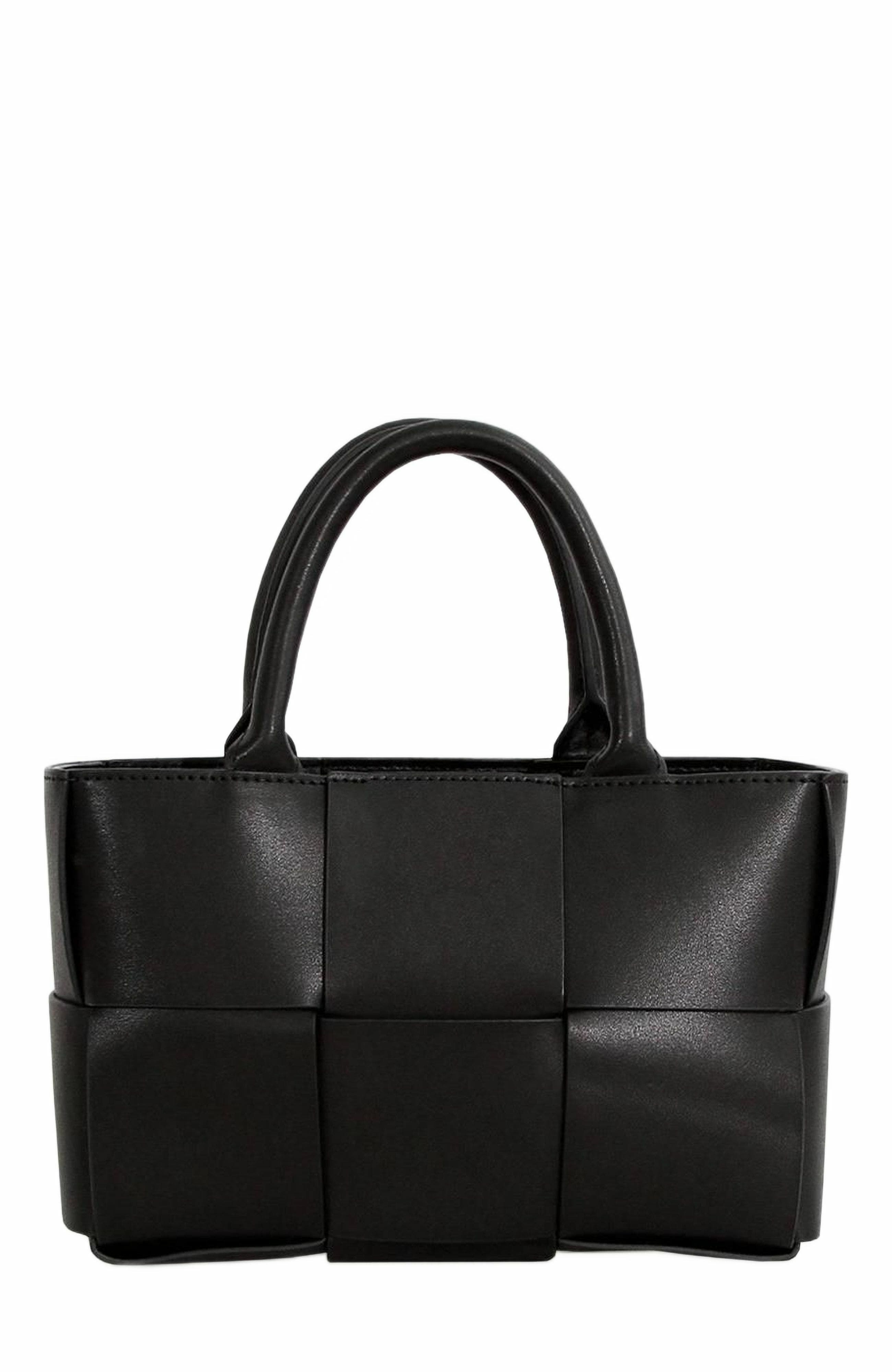 Little Love Woven Crossbody Bag, Alternate, color, Black