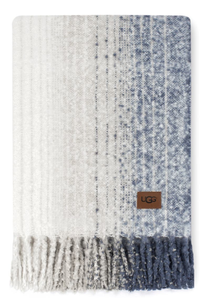 Moonlight Throw Blanket, Main, color, STONE/DENIM
