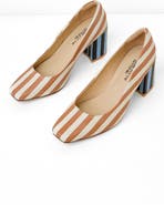 Charlotte Stone Estee Multicolor Square Toe Pump