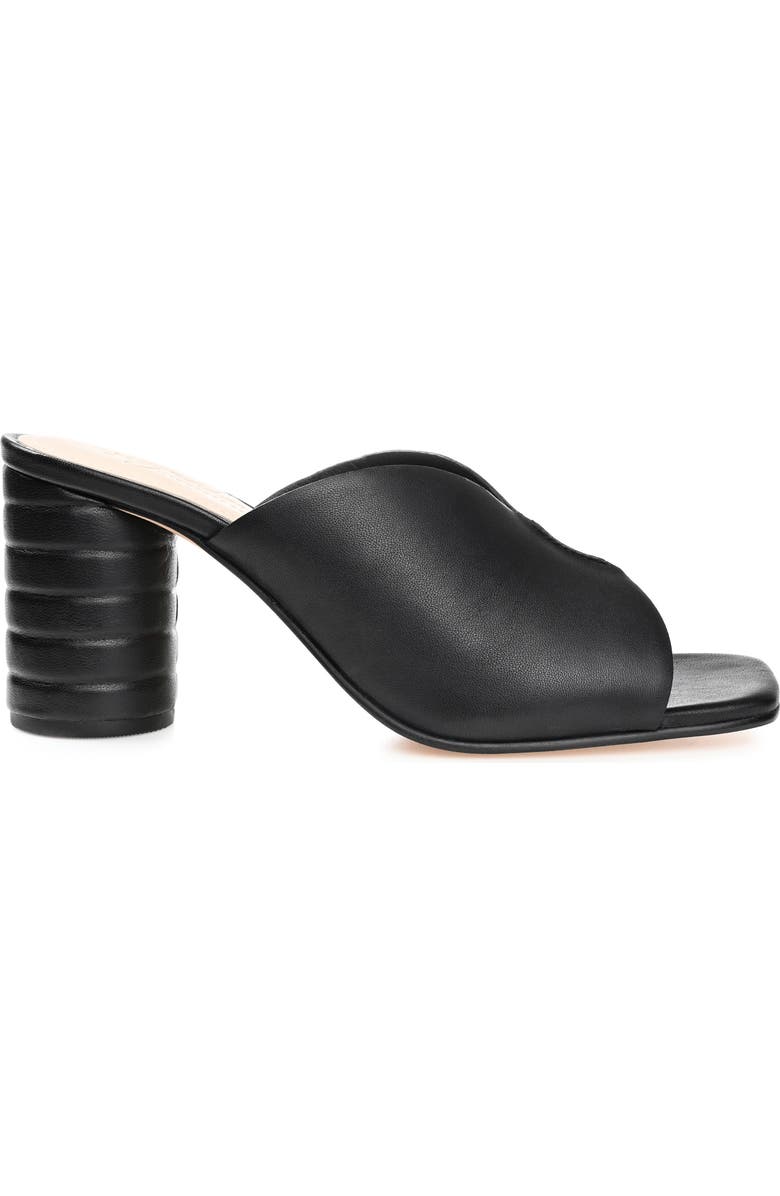 Journee Signature Karah Sculpted Ribbed Block Heel Sandal, Alternate, color,