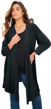 Roaman's Ultra Drape Cardigan