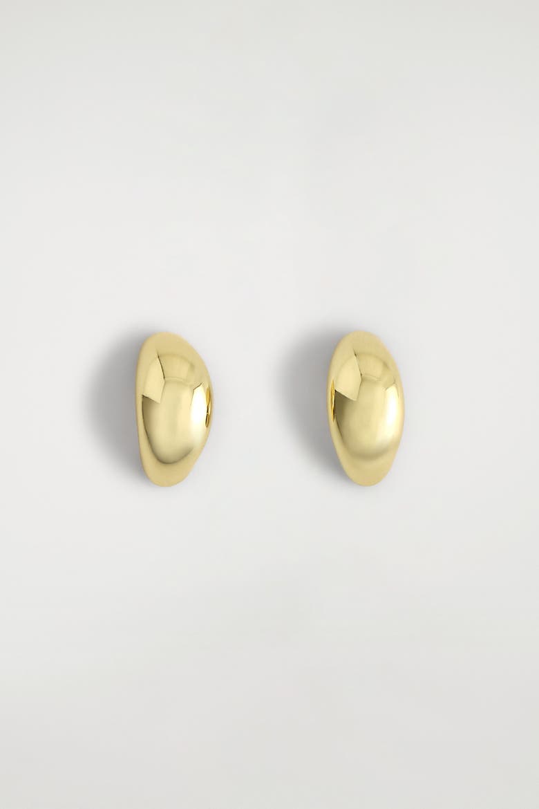 Sculptural Half-hoop Earrings, Main, color, GOLD