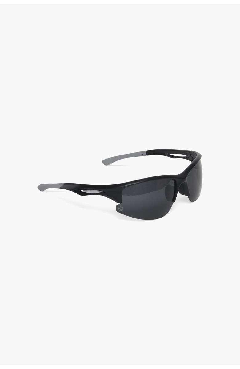 THE CELECT Organic Blade Sunglasses, Alternate, color, Black