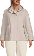 Lands' End Plus Size Squall Waterproof Rain Slicker Jacket