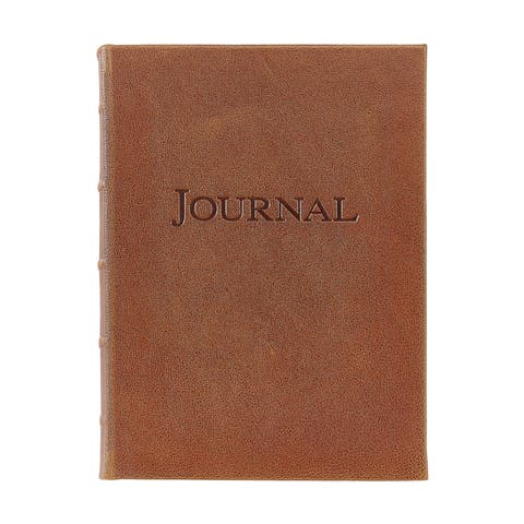 9"  Leather Hardcover Journal