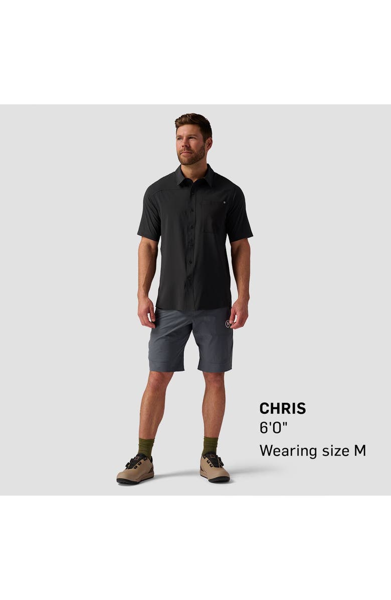Backcountry Slickrock Short-Sleeve Button-Up Jersey - Men's, Alternate, color, Black