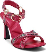 KARL LAGERFELD PARIS Daelin Ankle Strap Sandal