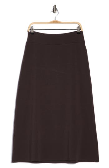 Eileen Fisher A-line Skirt In Brown