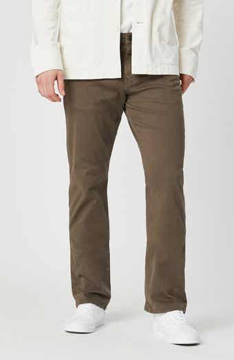 Matt Relaxed Straight Leg Twill Pants