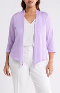 KASPER Self Edge Open Front Cardigan