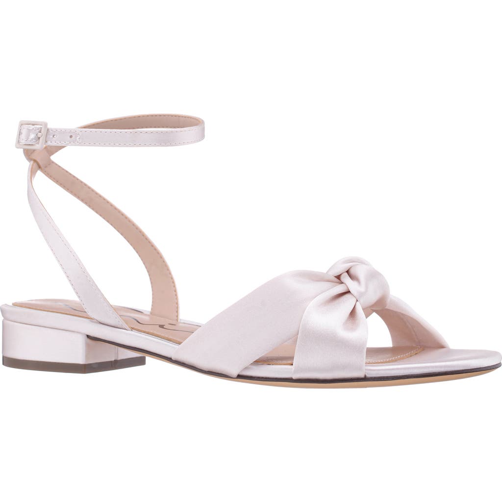 Nina Sulma Ankle Strap Sandal In Ivory